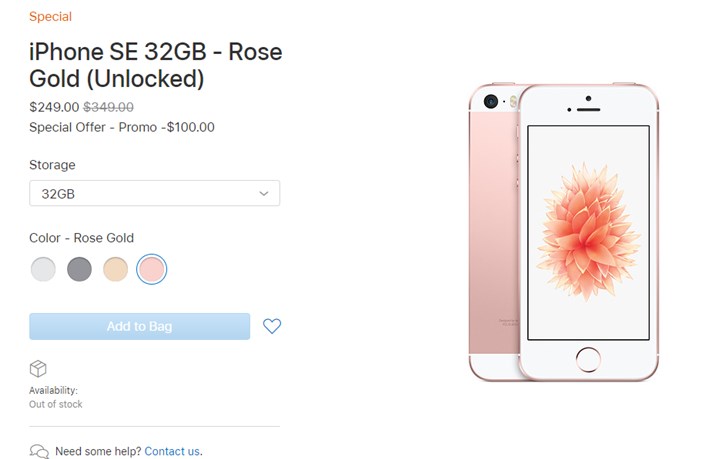 ƻ�����������ϼ���iPhone SE�ر��