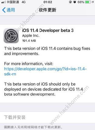 iOS11.4 beta3��ô������