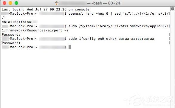 Mac OSϵͳ�޸�mac��ַ�ķ�������