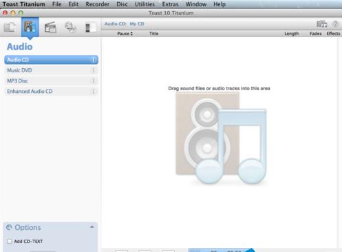 ʹ��MAC�Դ���¼����Toast Titanium���п�¼