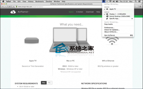 �ɿ�MAC����Airplayʹ�ü��ɻ���