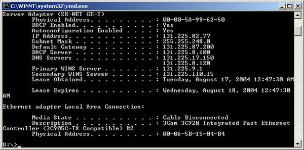 �������MAC��ַ��IP��ַ�ķ���