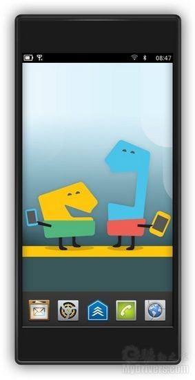 Intel将发力 MeeGo手机设备现身 Intel将发力 MeeGo手机设备现身