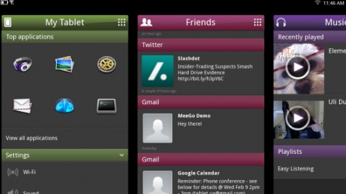 MeeGo系统MWC 2011登场 体验令人失望 MeeGo系统MWC 2011登场 体验令人失望