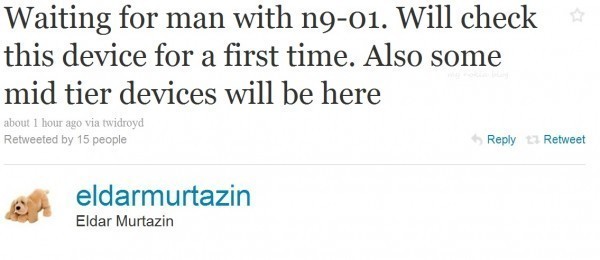 诺基亚MeeGo系统手机再次亮相 或将推出 诺基亚MeeGo系统手机再次亮相 或将推出