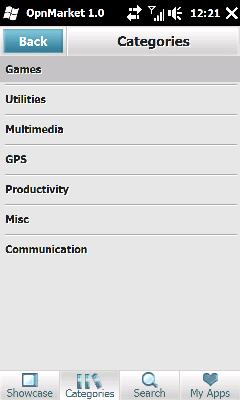 ��ѵ�Windows MobileӦ�������̵� -- OpnMarket