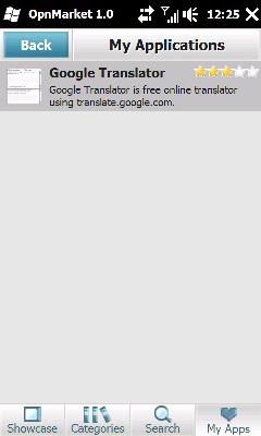 ��ѵ�Windows MobileӦ�������̵� -- OpnMarket