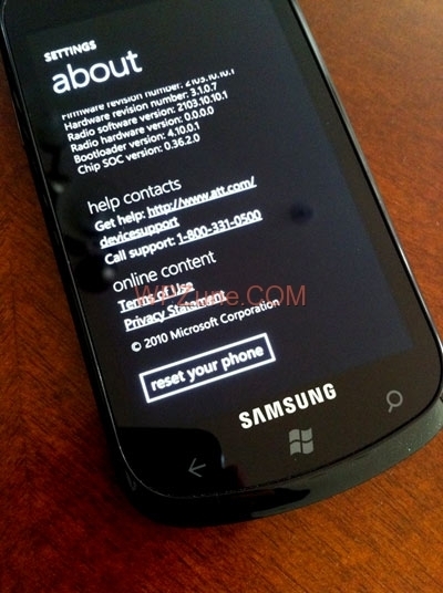 WP7��WM6.5��/Ӳ��λ��ʽ�Ա�