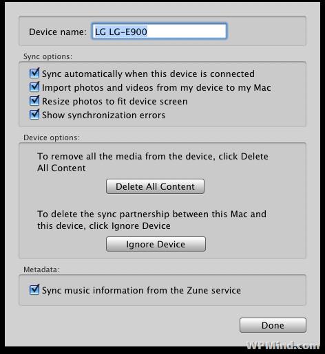 Windows Phone 7 Connector �ų�