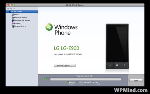 Windows Phone 7 Connector �ų�