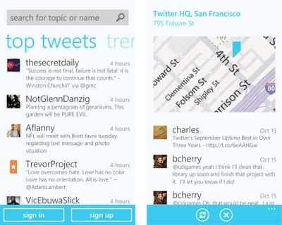 WP 7��Twitter�ͻ��˽�������
