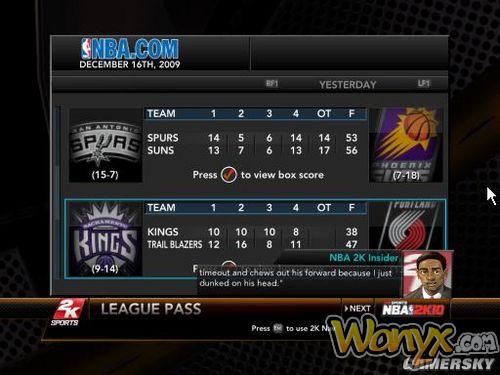 NBA 2K10MPģʽԱģʱ޸ĵ