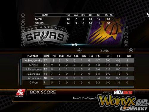 NBA 2K10MPģʽԱģʱ޸ĵ