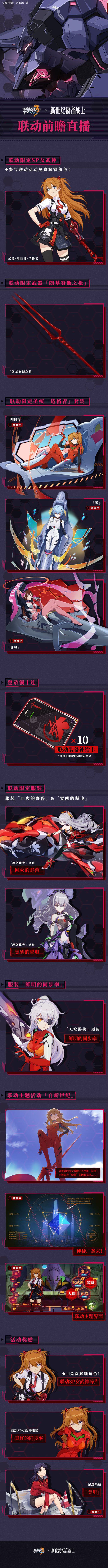 《崩坏3》新世纪福音战士联动活动大全