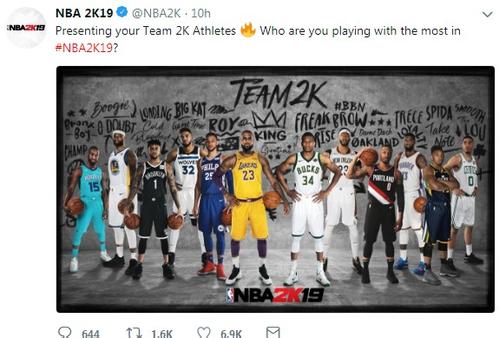 nba 2k19汾