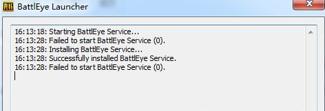 Failed to start Battleyeô_Failed to start Battleye