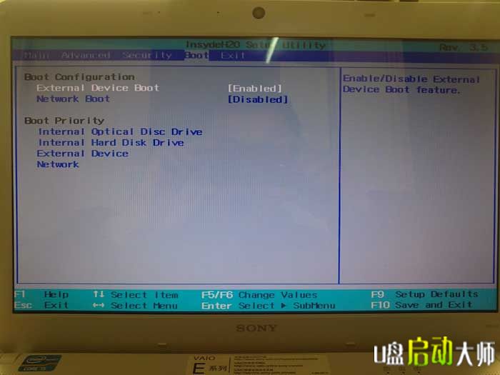 ����U��װϵͳ����ʼǱ���ν�Bios����U��������