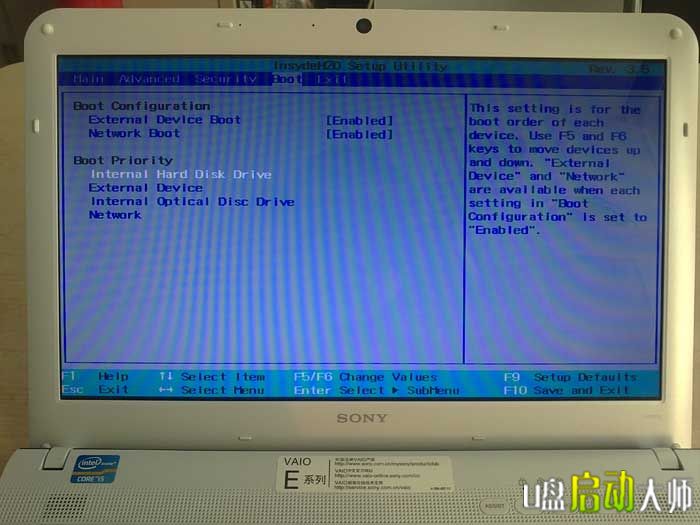 ����U��װϵͳ����ʼǱ���ν�Bios����U��������