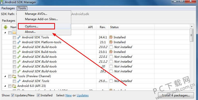 android sdk manager�޷�������ΰ죿