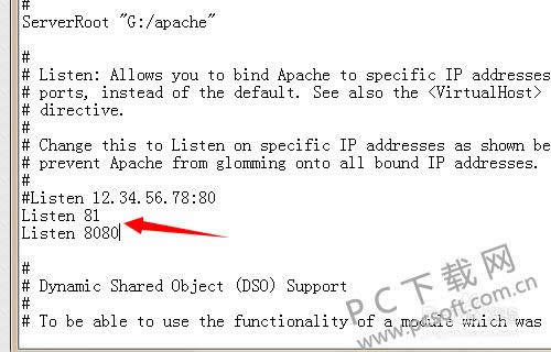 AppServ��θ��Ķ˿ڣ�