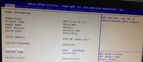 ӳ̩����BIOS�޸�IDE��AHCIӲ��ģʽ��u����������