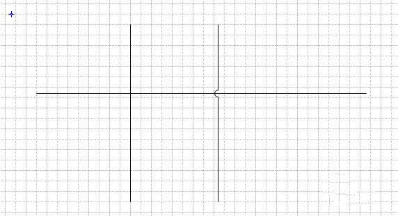 visio����޸�ֱ�߽����ཻ����