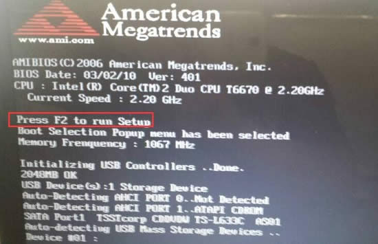 BIOS��λָ��������ã�