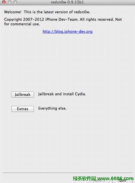 ��ѩRedSn0w 0.9.15b1���� ֧��iOS6��Բ��Խ��