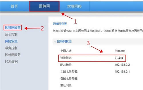华为 WS330 无线路由器上网设置 路由器