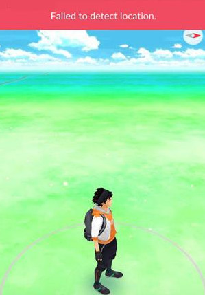 pokemon goʾfailed to detect locationô