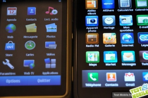 AMOLED���� ŵ����N8��������Galaxy S