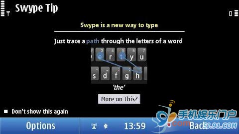 Symbian^3�汾Swype���뷨����