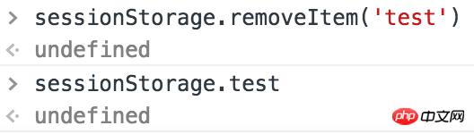 js中sessionStorage如何使用?sessionStorage基本使用方法