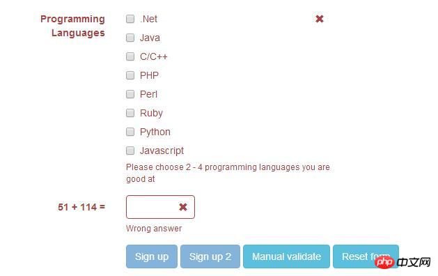 Bootstrap如何使用表单验证插件bootstrapValidator?(代码实例)