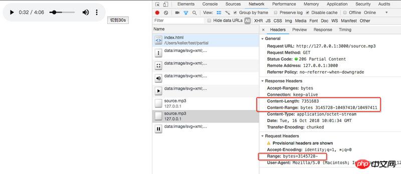 ����http Range RequestsЭ����ɷ�Ƭ���صļ���
