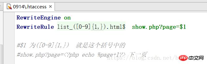 ���PDO��ҳ��url��д