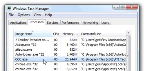 Win7ϵyCCC.exeMʲôP᣿
