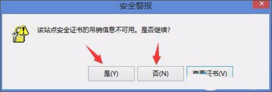 Win8������ʾ����վ�㰲ȫ֤��ĵ�����Ϣ�����á���ν����