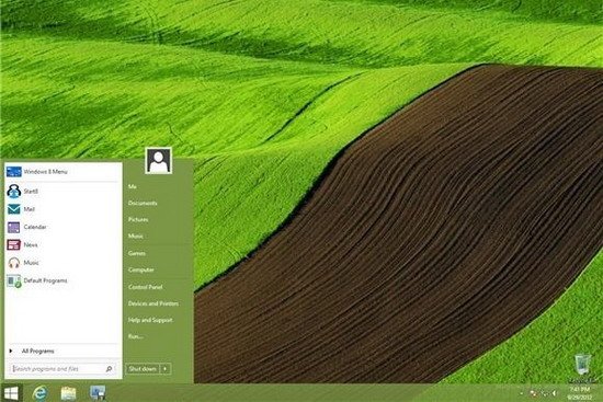 Win8С����   �޸�Win8���Ե�7������