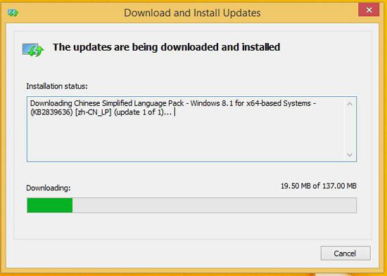 ��ν�Win8.1 UpdateӢ�İ��л������Ľ��� 